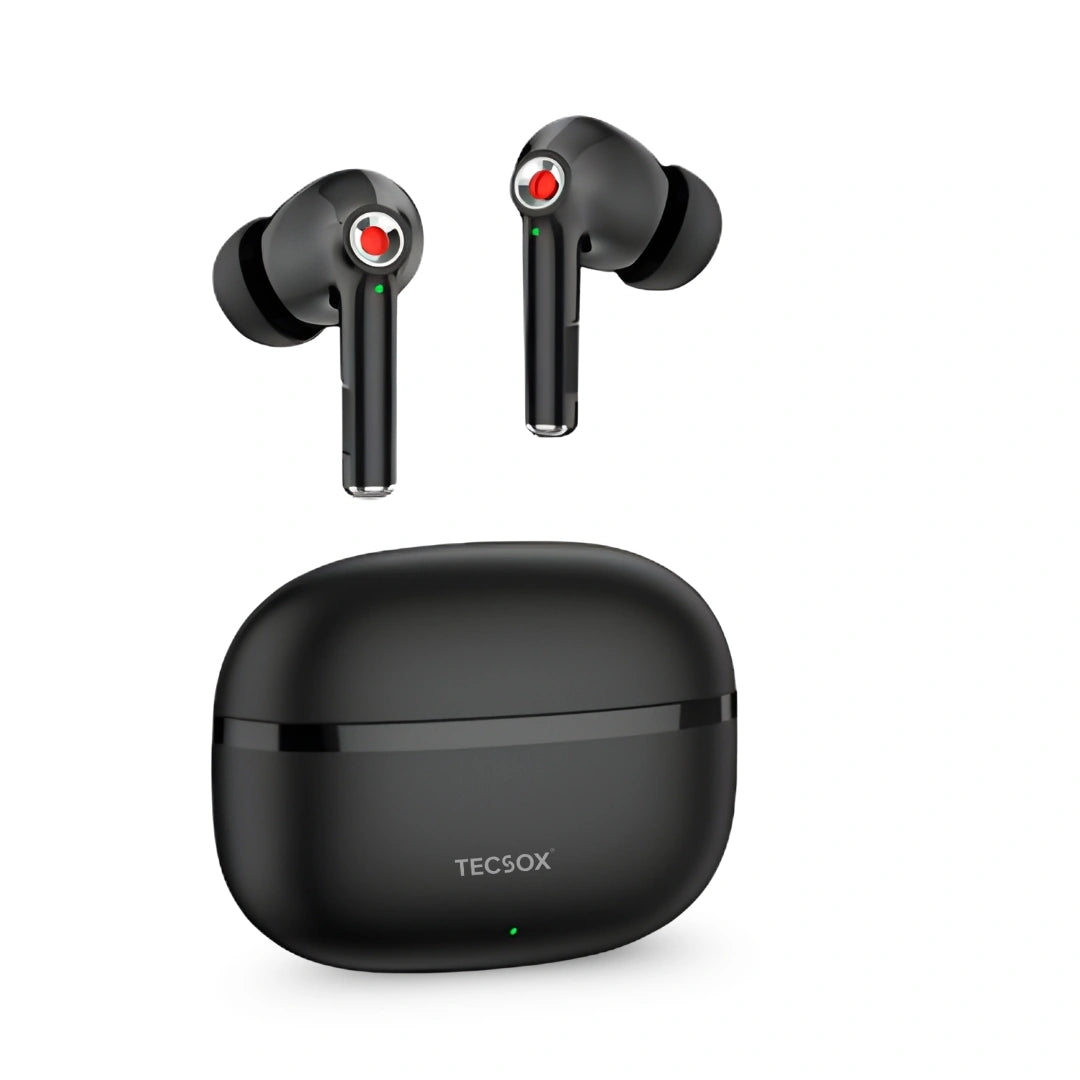 TecSox Omega 201 Wireless Earbud With Deep Bass & Comfortable Fit | IPX Water Resistant