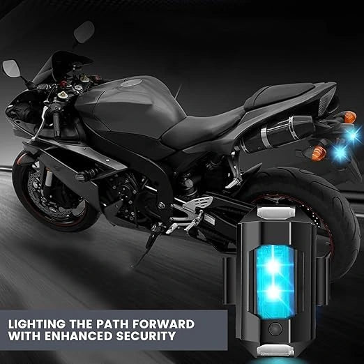 TecSox LED Emergency Strobe Light | USB Rechargeable