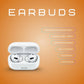 Buy TecPod Max White Bluetooth Earbuds | Deep Bass | 30-hour playtime