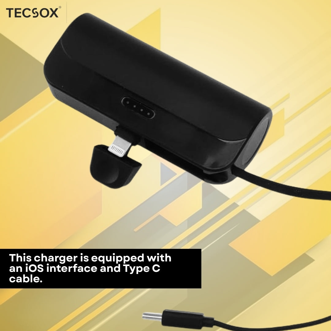 Buy TecSox POP Charge | 5000mAh Power Bank | 25W Output