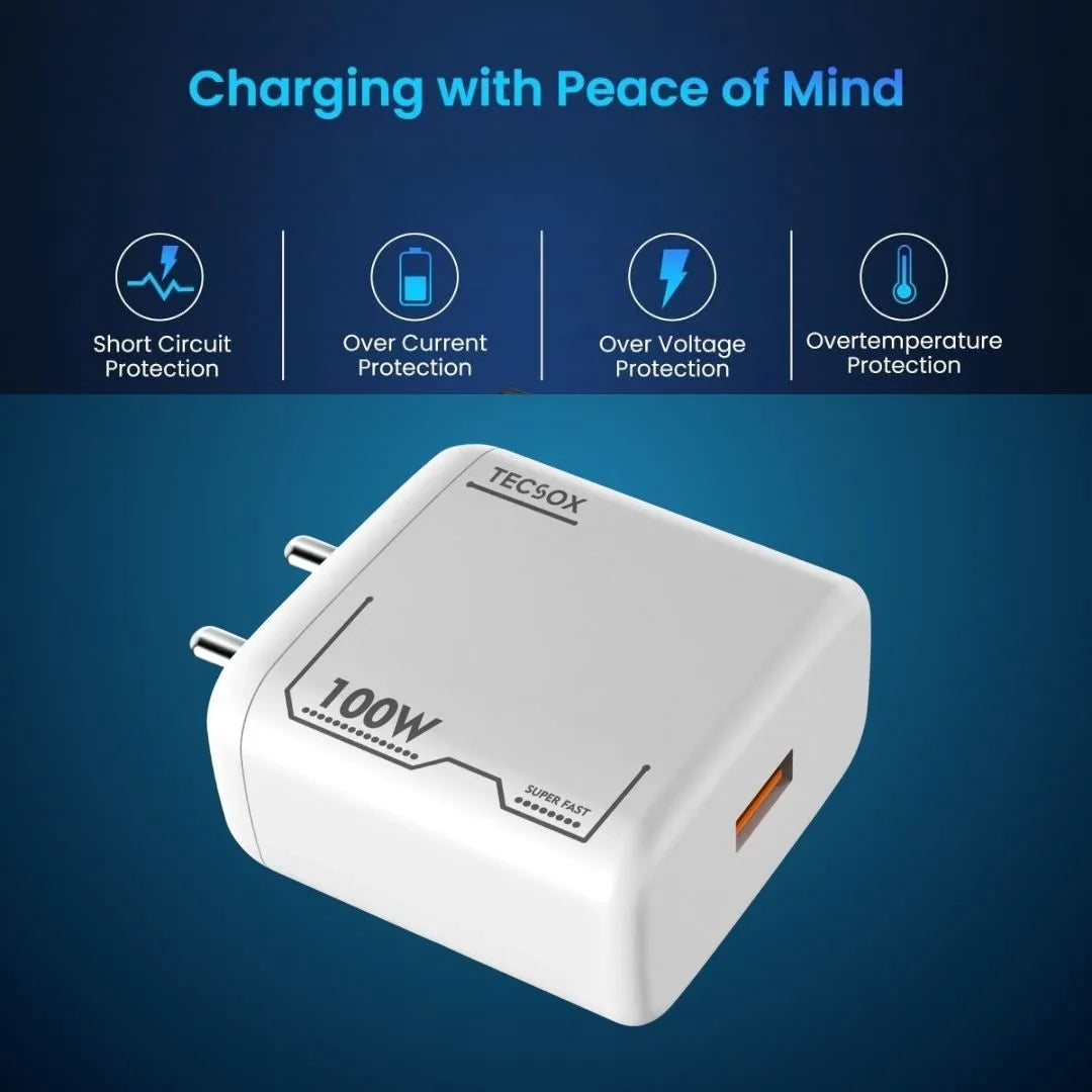 Order 100W Mobile Charger | Android Devices | VOOC Charging