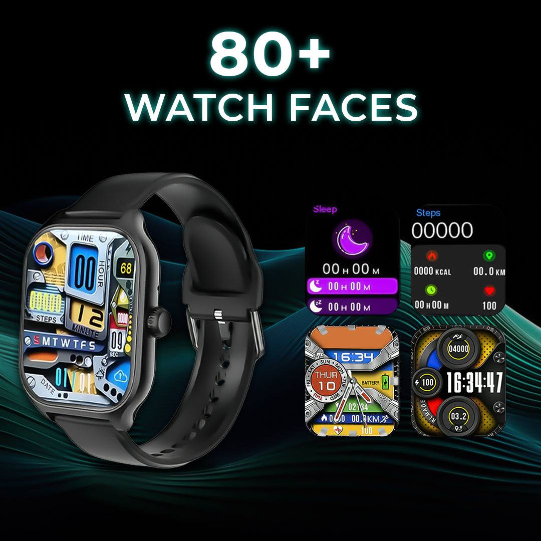 Spectra Smart Watch | 10-15 Day Standby Time | 2.02 Inch Biggest HD Di