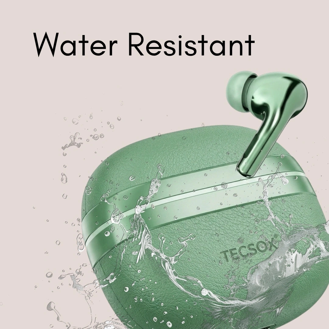 TecSox Neo861 Bluetooth Earbud With Deep Bass | IPX Water Resistant