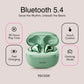 TecSox Neo861 Bluetooth Earbud With Deep Bass | IPX Water Resistant
