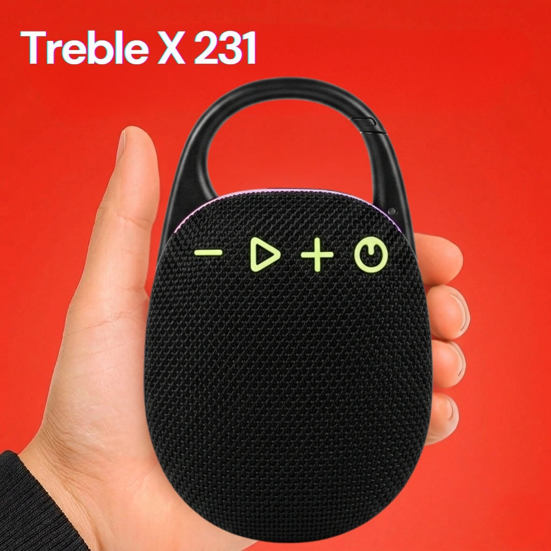 TecSox Treble X 141 | Speaker with  Powerful Bass | 8 -hour playtime