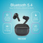 TecSox Omega 471 Wireless Earbud With Comfortable Fit | IPX Water Resistant