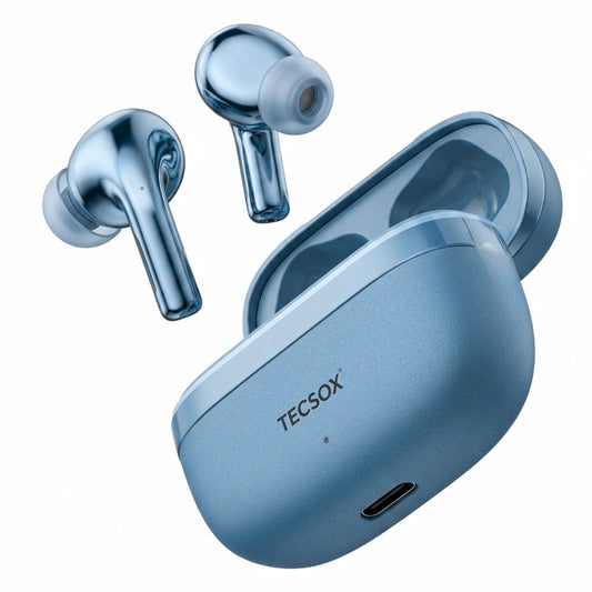 TecSox Neo861 Bluetooth Earbud With Deep Bass & Comfortable Fit | IPX Water Resistant