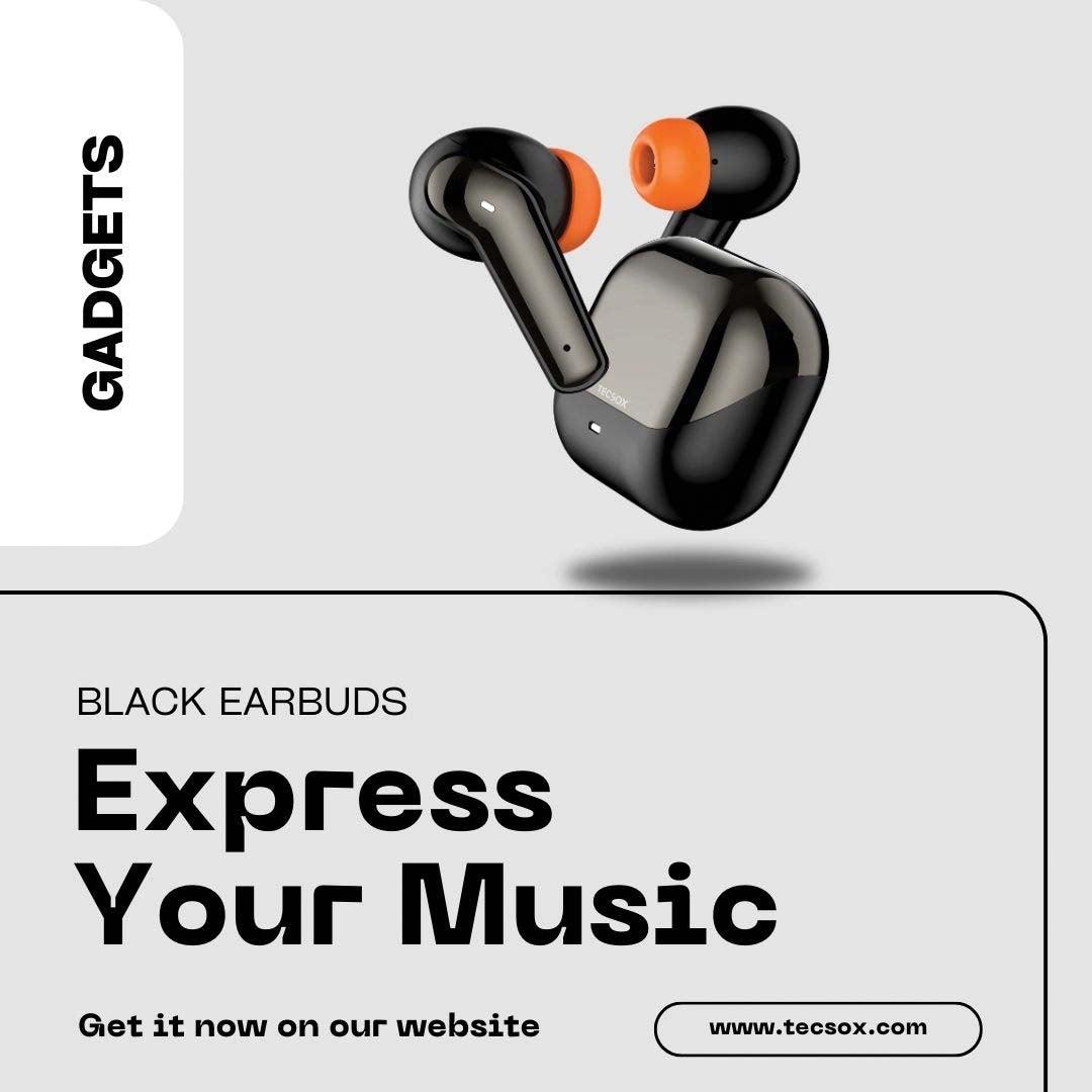 Buy TecSox Pro Wireless Earbud With Comfortable Fit