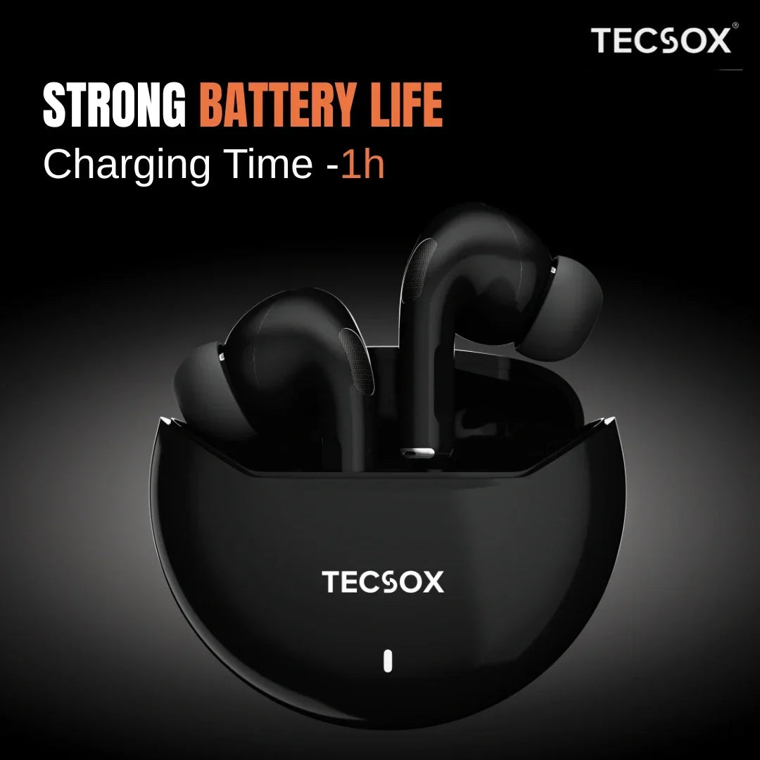 Buy TecSox Omega Wireless Earbud With Comfortable Fit