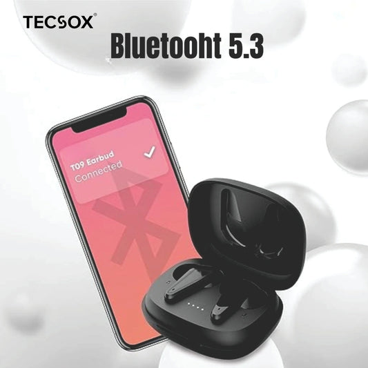 Order TecSox Pulse Bluetooth Earbuds | Deep Bass | Under ₹1000
