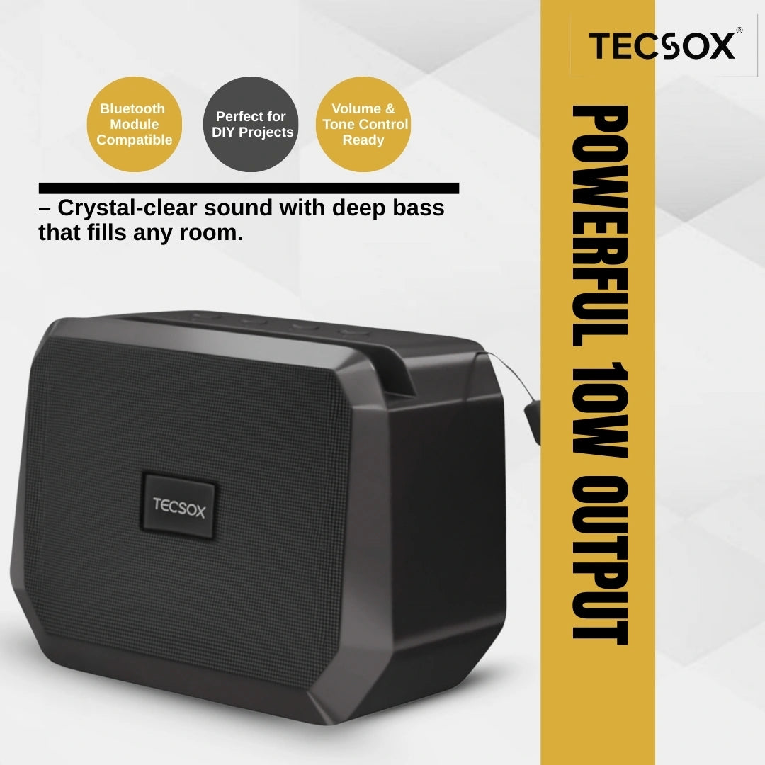 TecSox Blast Pro | Speaker with 10watt & Powerful Bass