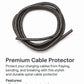 TecSox Spiral Cable Protector | Grey Silver