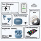 TecSox Neo861 Bluetooth Earbud With Deep Bass | IPX Water Resistant