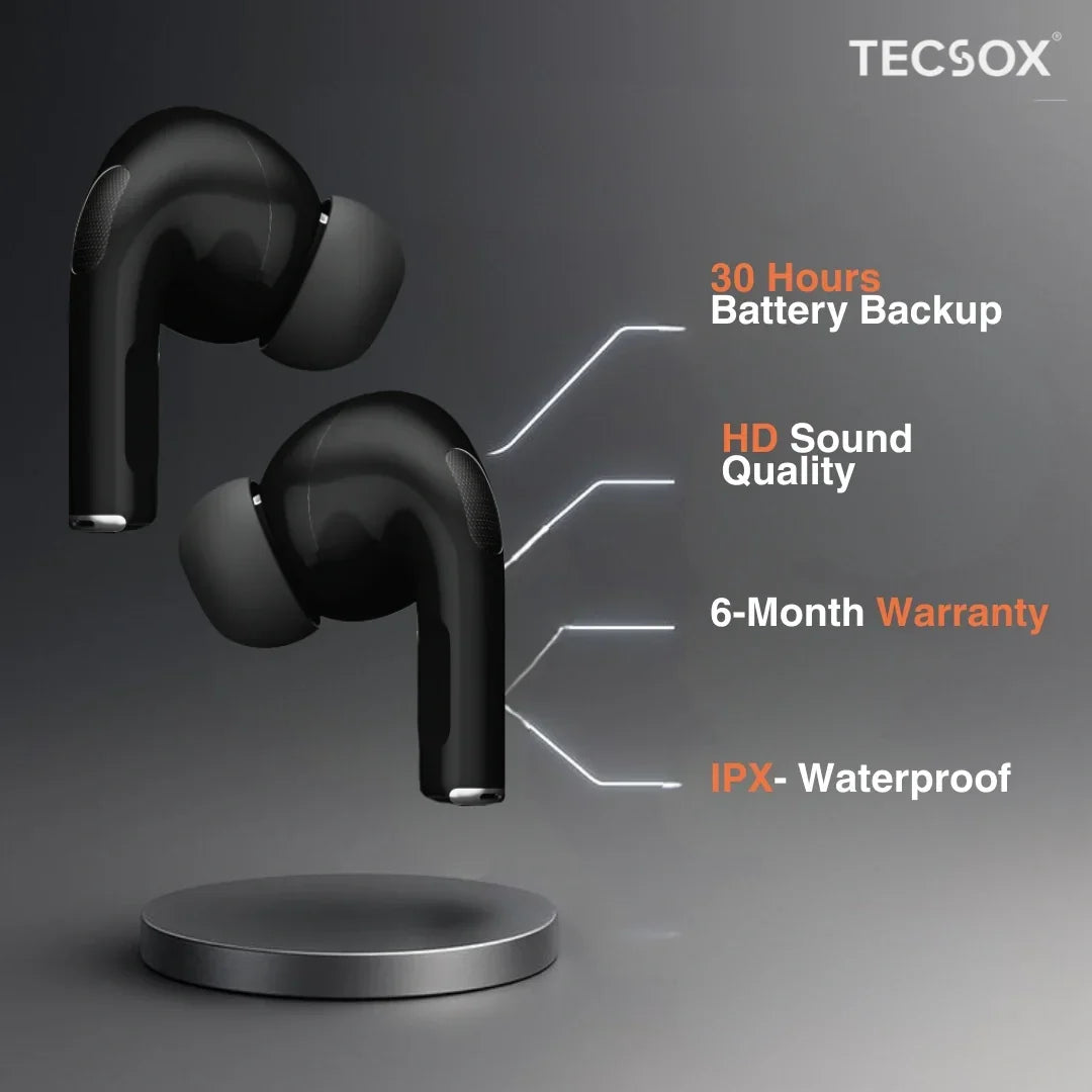 Buy TecSox Omega Wireless Earbud With Comfortable Fit