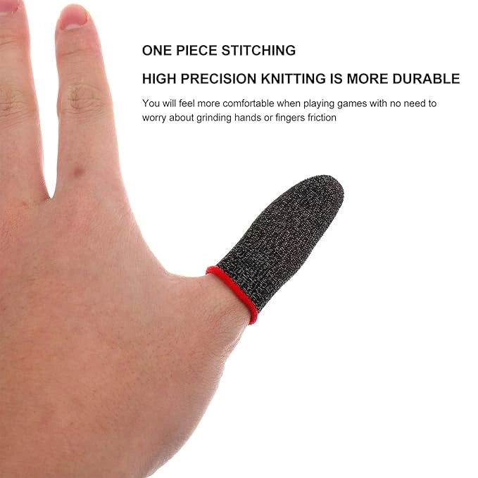 TecSox Game Finger Sleeve | Anti- Sweat Touch Screen