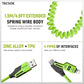 4in1 Coil  Fast Charging Type C Cable with Spring | 480Mbps Data Transfer