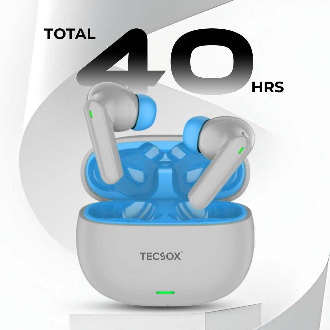 Buy AudioX Bluetooth Earbuds | Powerful Bass & Light Weight – TecSox