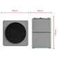 PowerCharge Wireless Charger for iPhone | Fast Charging Adaptor- Brushed Silver