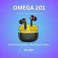 TecSox Omega 201 Wireless Earbud With Deep Bass & Comfortable Fit | IPX Water Resistant