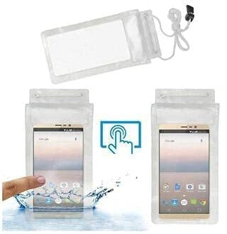 TecSox PVC Rain Protection Cover for 7 inches | Phone Pouch