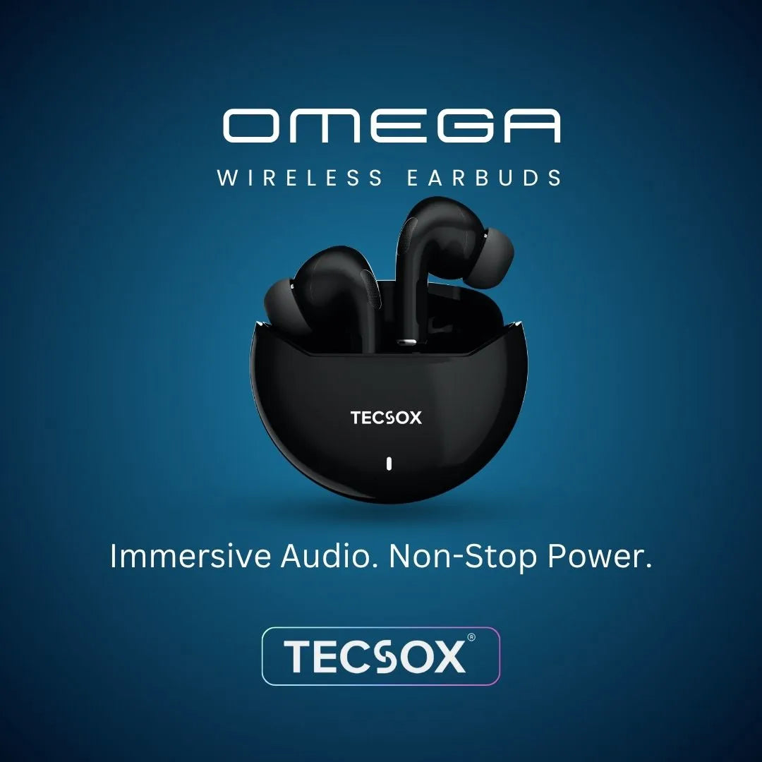 Buy TecSox Omega Wireless Earbud With Comfortable Fit