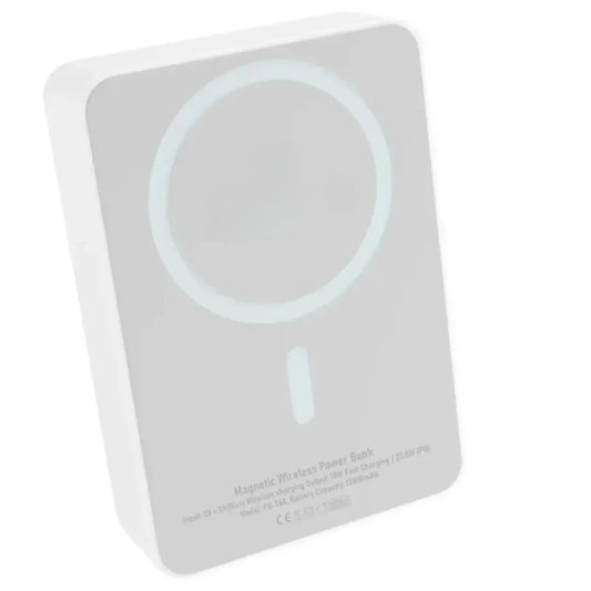 TecSox 5000mAh | Wireless With MagSafe Compact Pocket Size Power Bank | Lithium Polyme