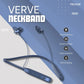 TecSox Verve Bluetooth Neckband | Metallic Touch + High Bass