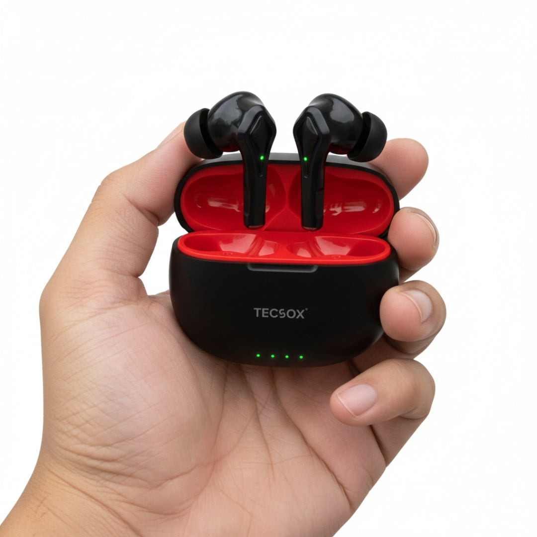 Buy TecSox Neo231 Wireless Earbud With Deep Bass & Comfortable Fit