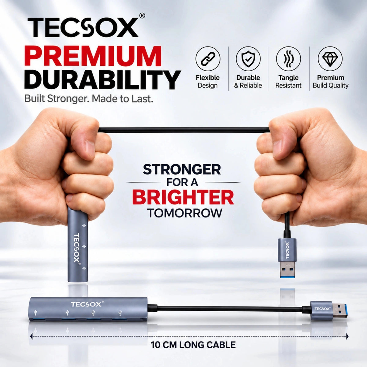 TecSox 3-in-1 Smart Desk & Travel Combo