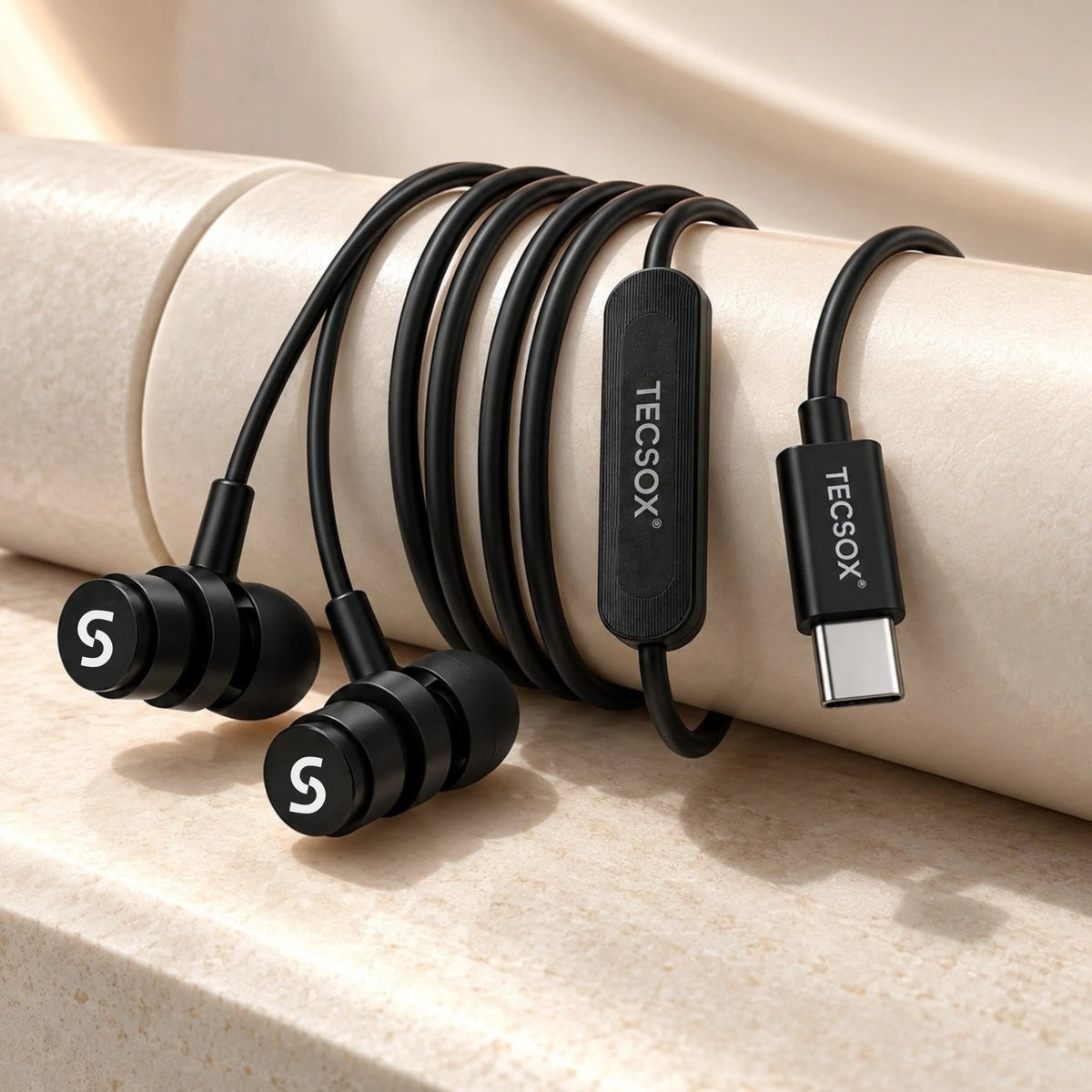 TecSox Bass Buds 341 and Type C Earphone |  Combo offer