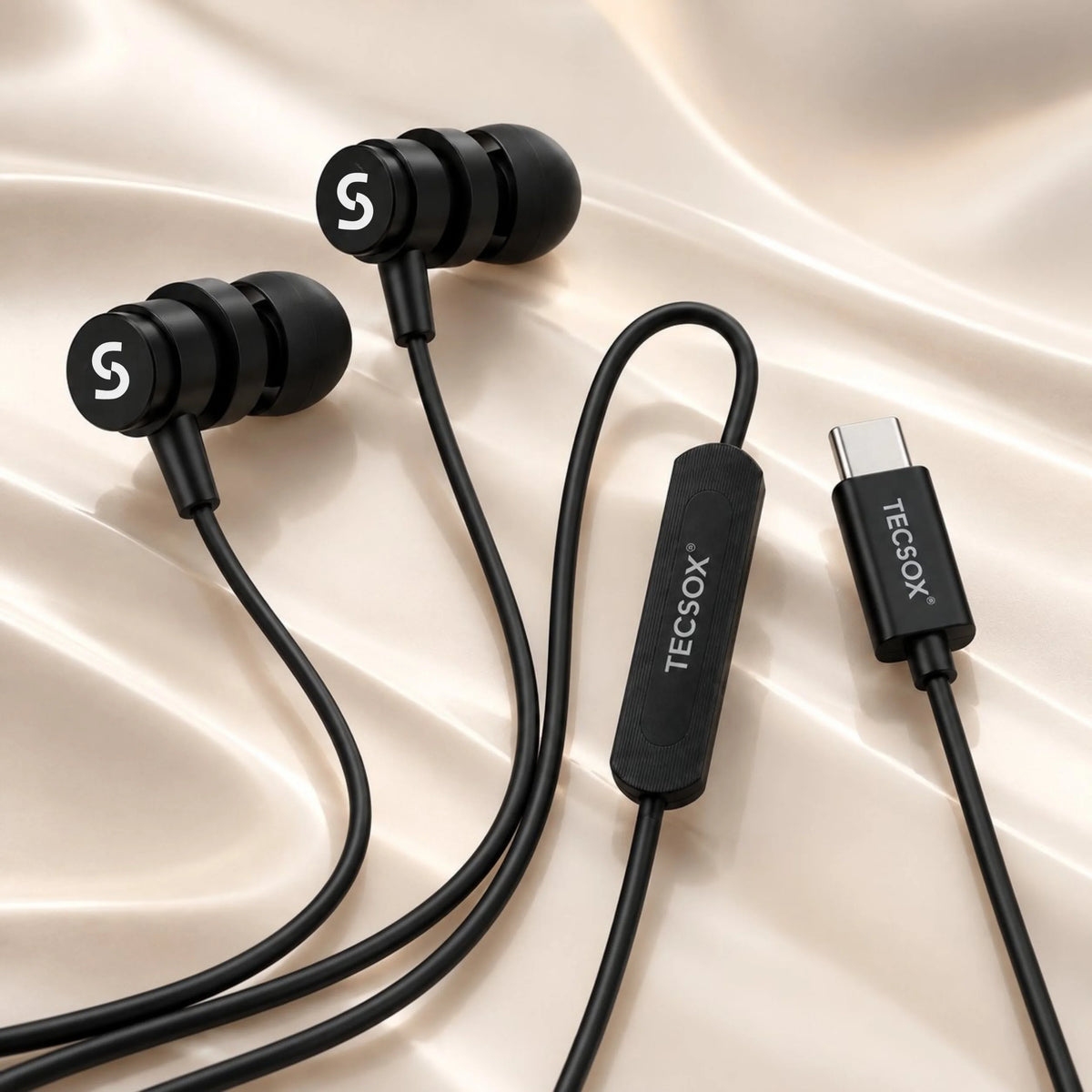 TecSox Bass Buds 341 and Type C Earphone |  Combo offer