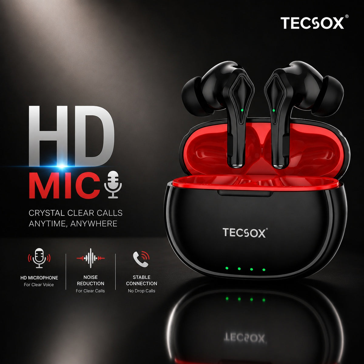 Buy Combo TecSox Neo231 Wireless Earbud With Deep Bass