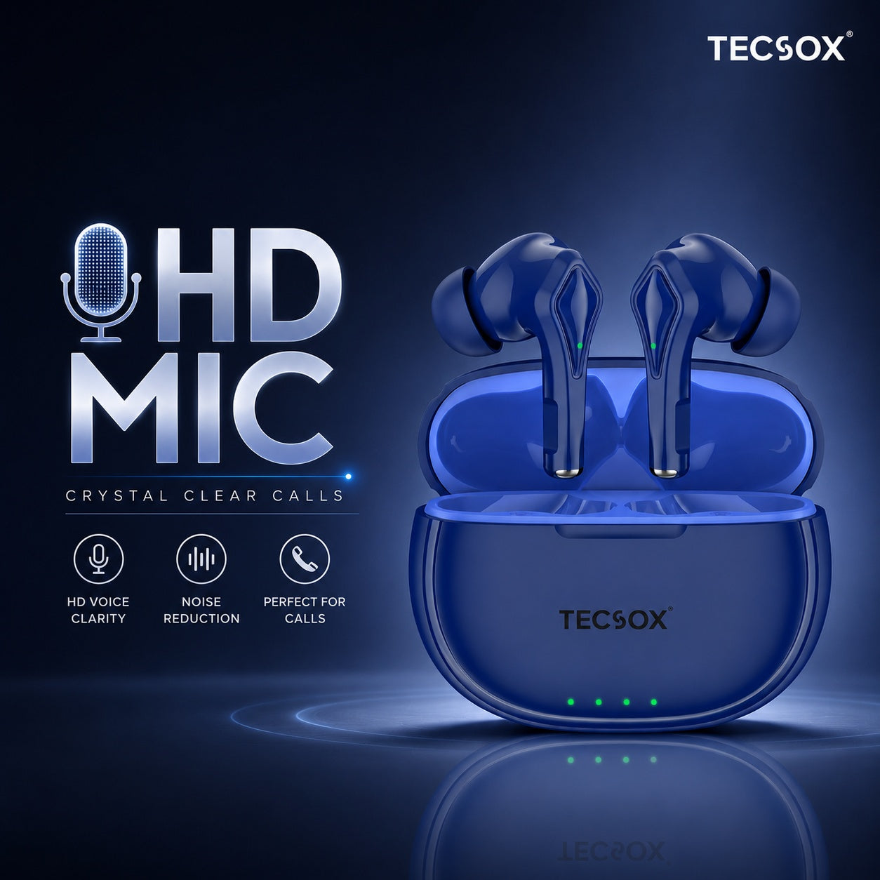 Buy Combo TecSox Neo231 Wireless Earbud With Deep Bass