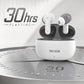 TecSox Pulse 611 Bluetooth Earbuds | Bluetooth 5.3 | 30Hr Play Time | Deep Bass Airpods