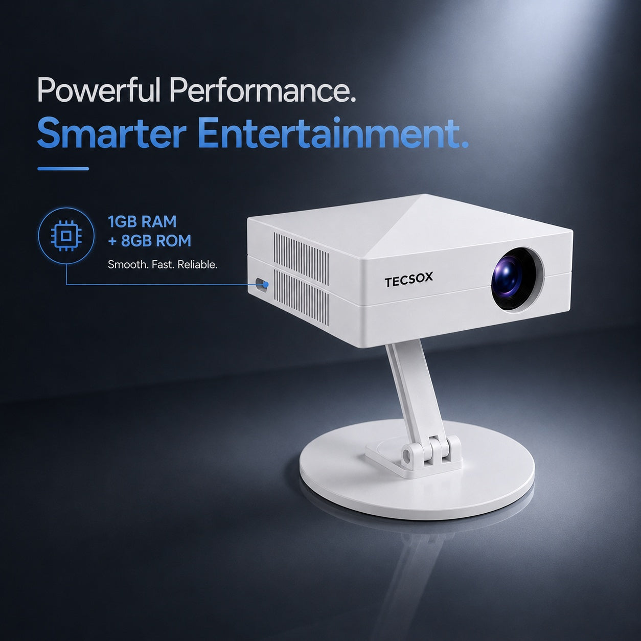 TecSox Prime Projector Online | 4K Decoding Support | Wi-Fi 6