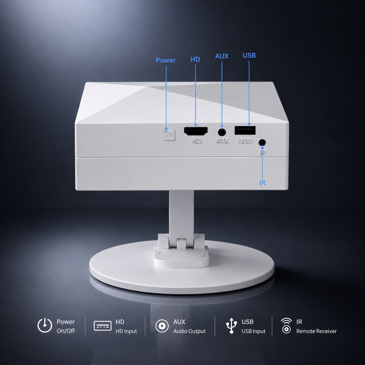 TecSox Prime Projector Online | 4K Decoding Support | Wi-Fi 6