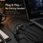 TecSox Type C Earphones | Deep Bass & Balanced Sound