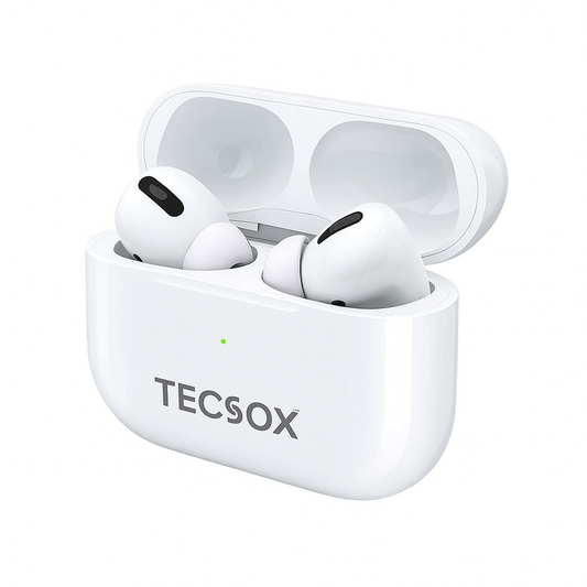 TecPod Pro Earbuds 30Hr Playtime | 5.3 V Bluetooth Earbuds | Deep Bass | Water Resistant