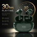 TecSox Neo591 Wireless Earbud With Deep Bass & Comfortable Fit | IPX Water Resistant 18