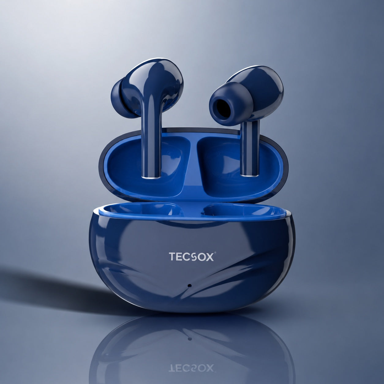 TecSox Neo591 Wireless Earbud With Deep Bass & Comfortable Fit | IPX Water Resistant