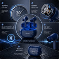 TecSox Neo591 Wireless Earbud With Deep Bass & Comfortable Fit | IPX Water Resistant 12