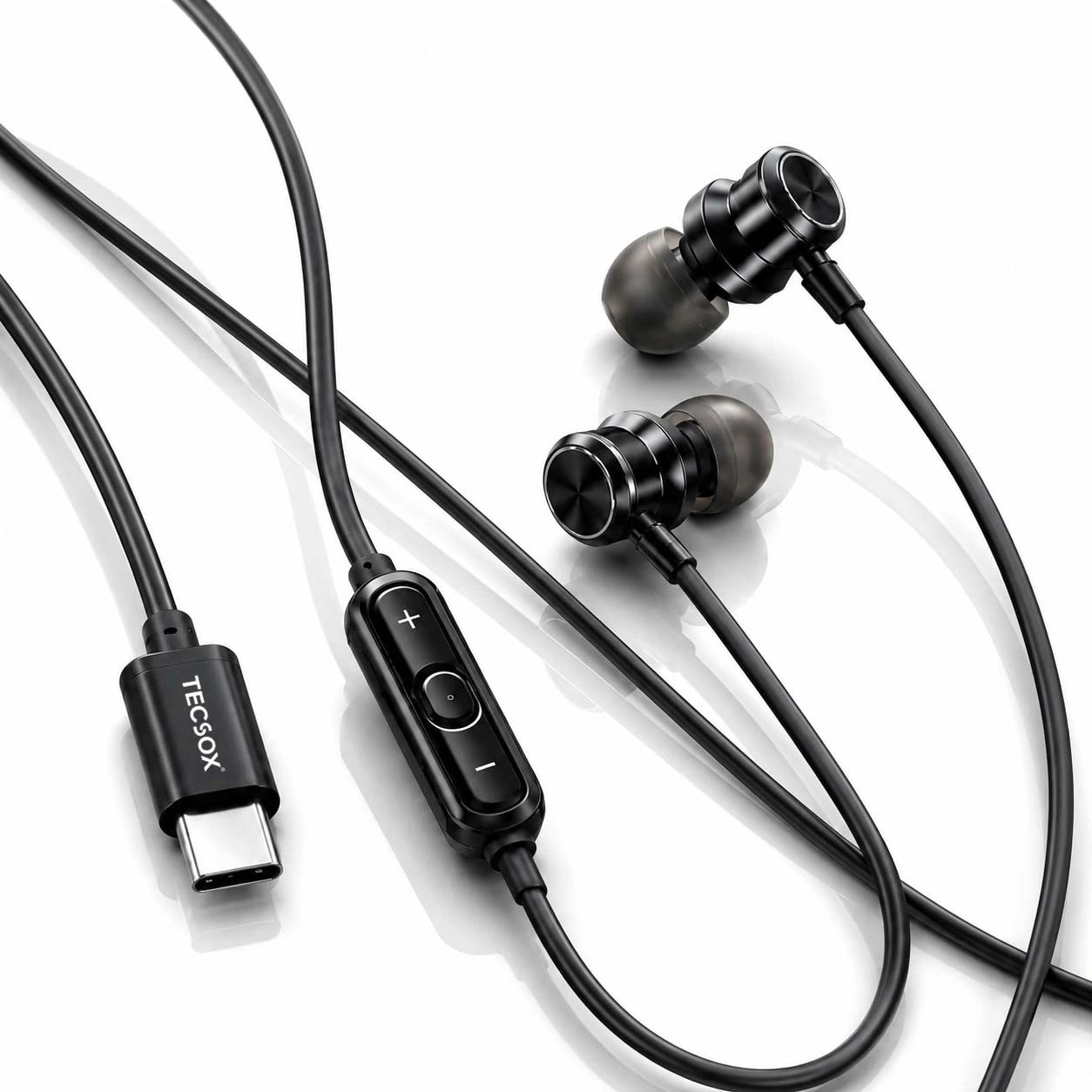 TecSox Bass Bud Earphones 251 | Deep Bass & Balanced Sound