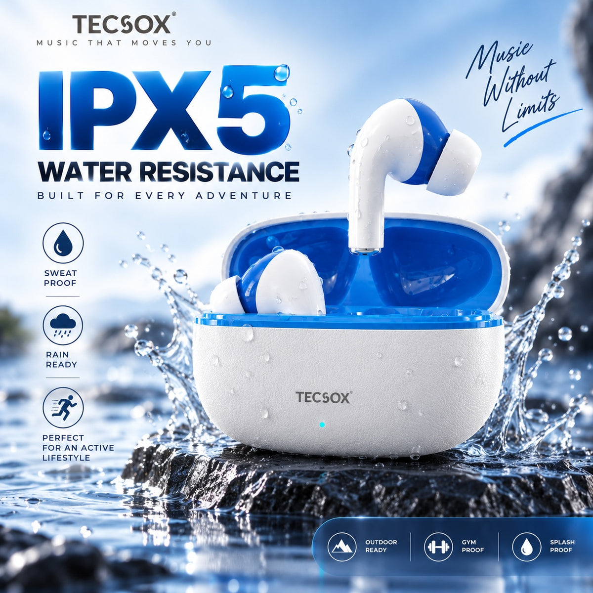 Buy Combo TecSox Bullet T23 | Balanced Sound with 30 Hr Playtime