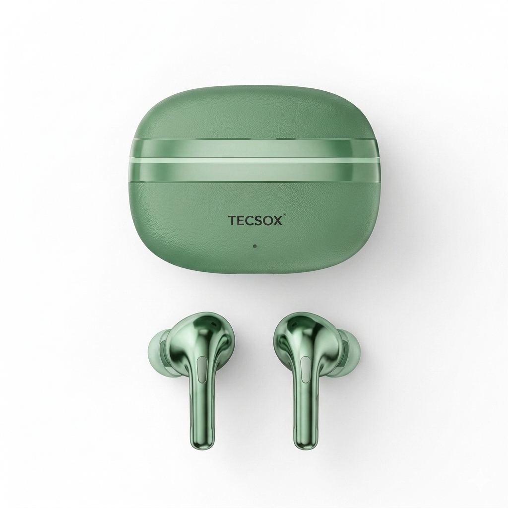 TecSox Neo861 Bluetooth Earbud With Deep Bass | IPX Water Resistant