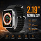 TecSox 2.19" Screen Size Metal Shield | Smart Watch| Wireless Charging