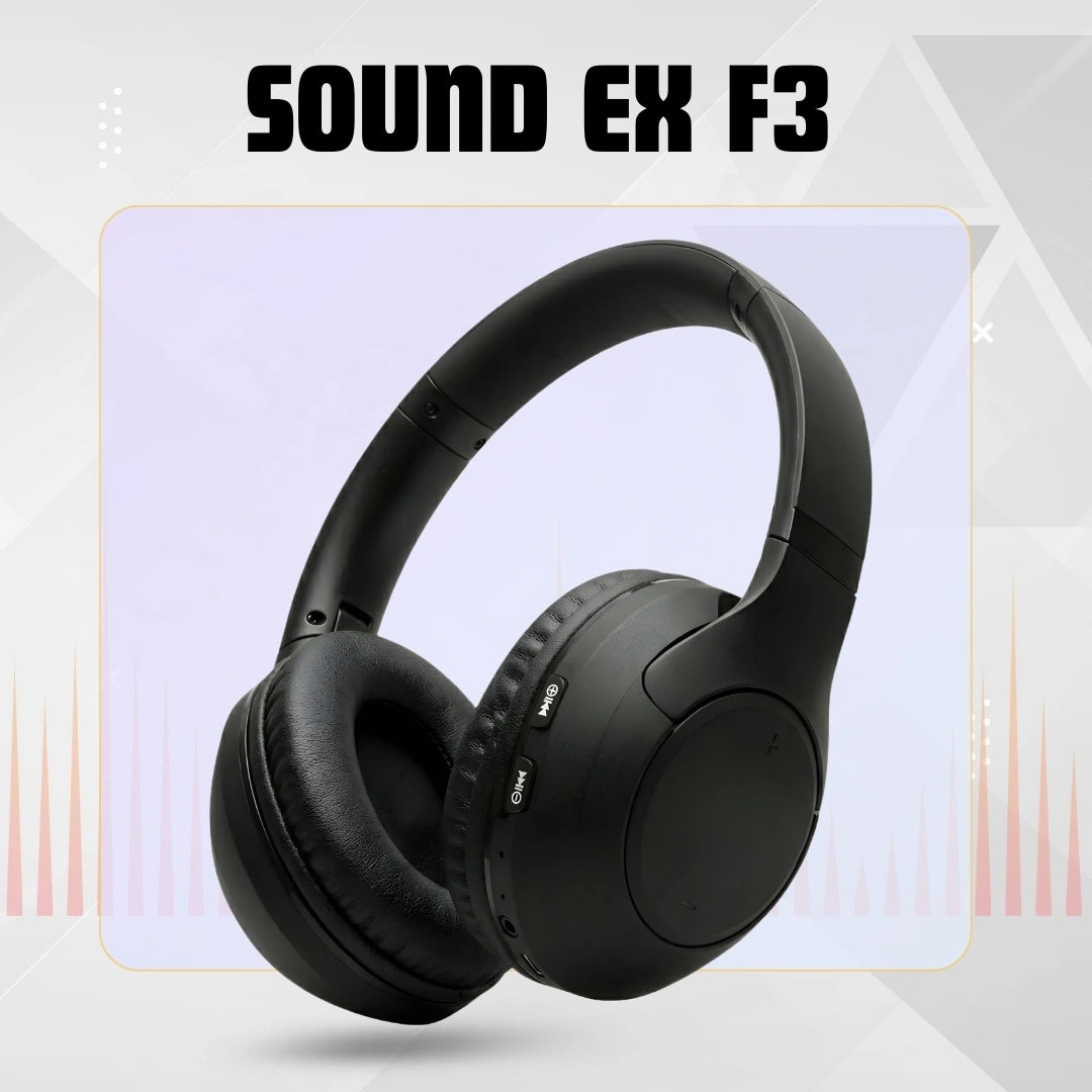Buy Sound Ex F3 Bluetooth Headphones | Powerful Audio + High Bass