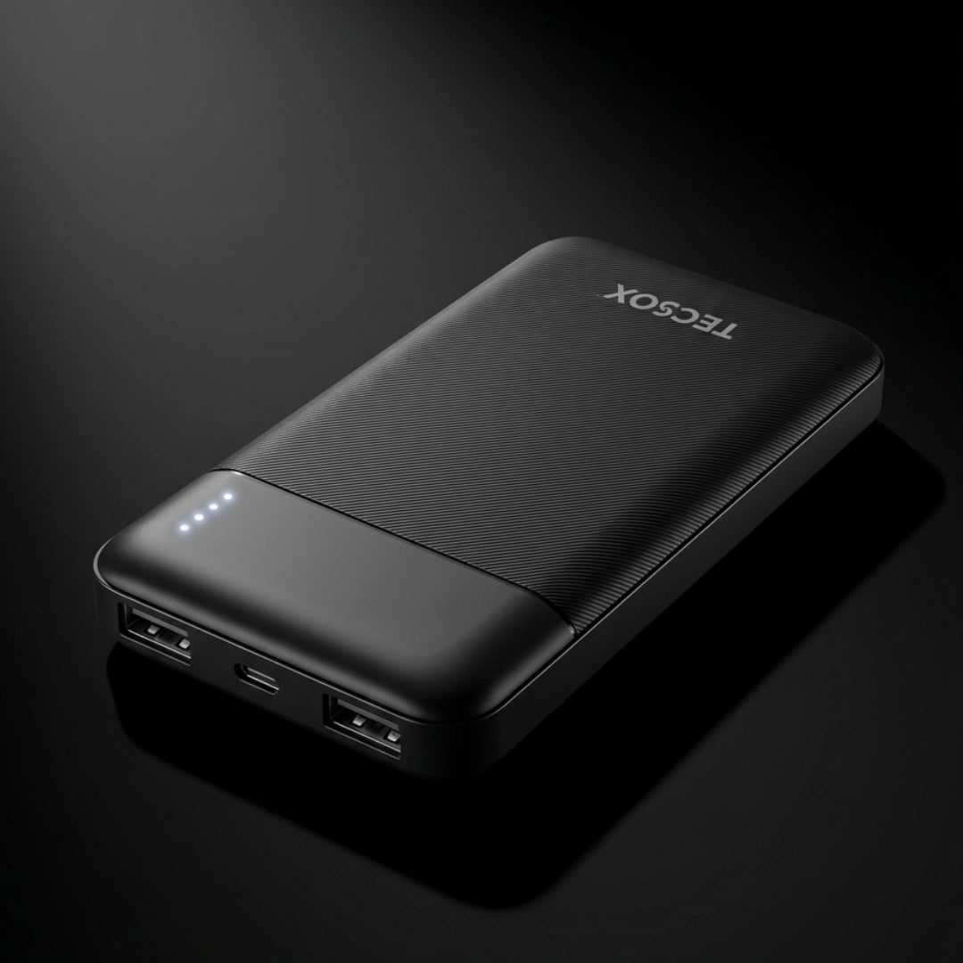 TecSox Power Pack | 10000 mAh Powerbank | 15W