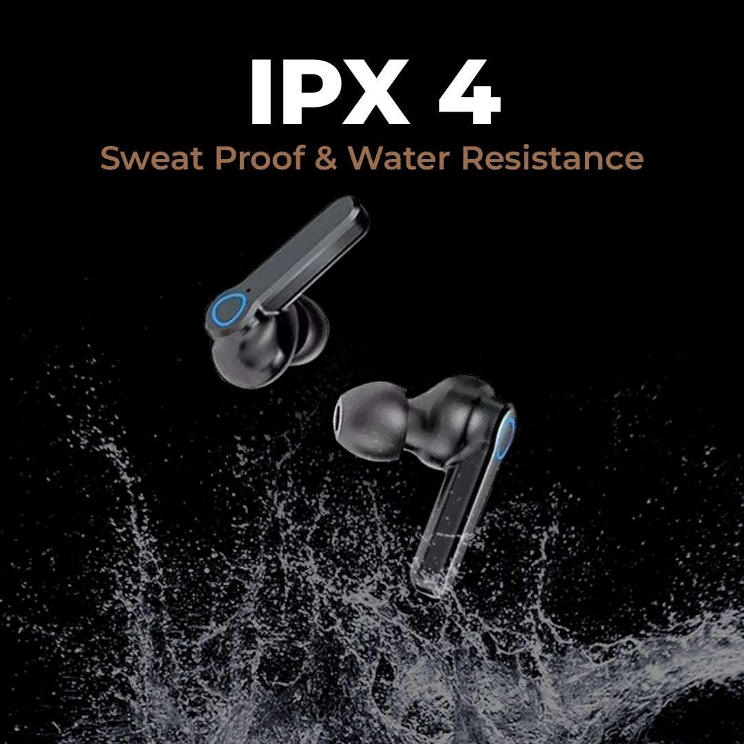 MAX 19 Bluetooth Earbud | 50 Hr | Powerful Bass | IPX Water Resistant 