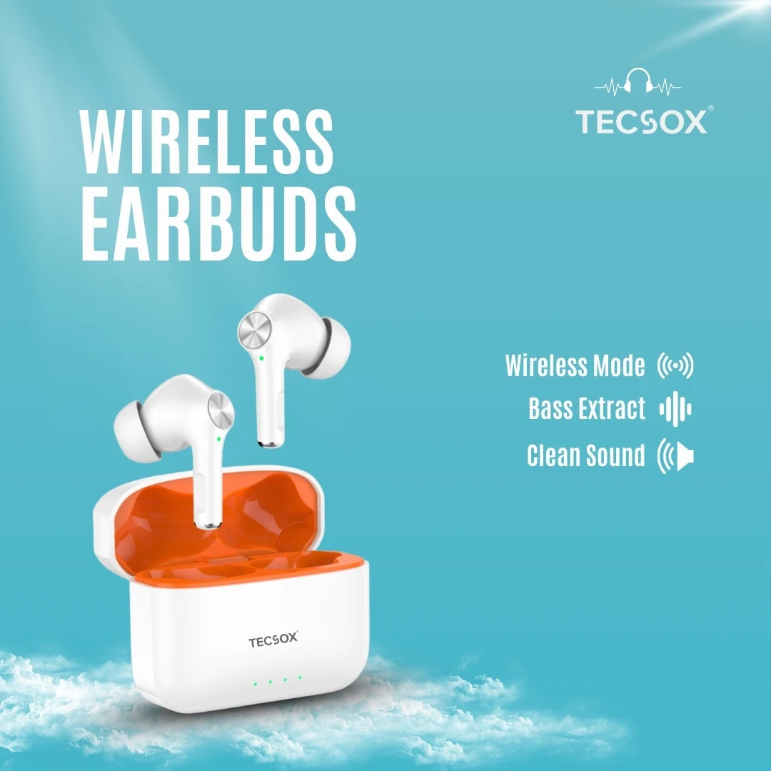 Buy TecSox Neo411 Wireless Earbud With Comfortable Fit