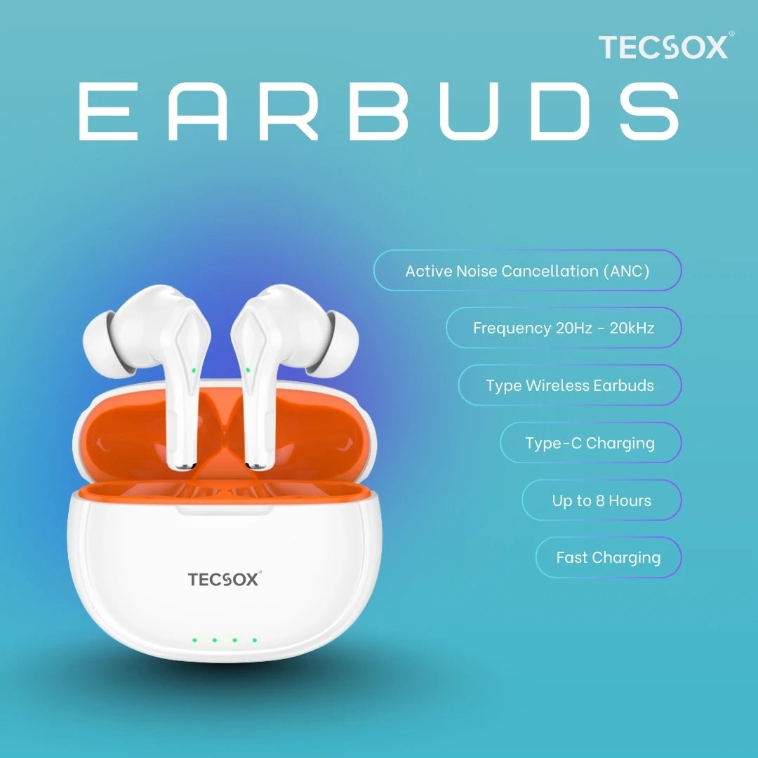 Buy TecSox Neo231 Wireless Earbud With Comfortable Fit
